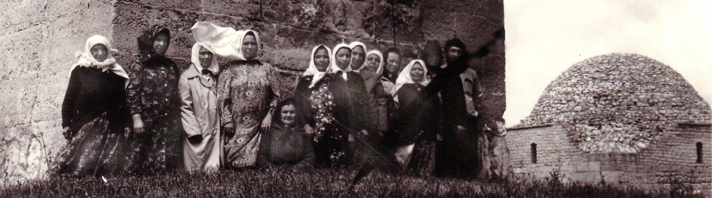 Паломники из Пензенской области. Булгар. 1985 год. Фото Тагира Абдулла Булгари.